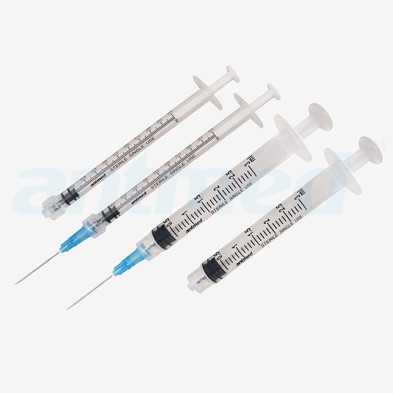 1mL/3mL Luer-lock vakcinos švirkštas