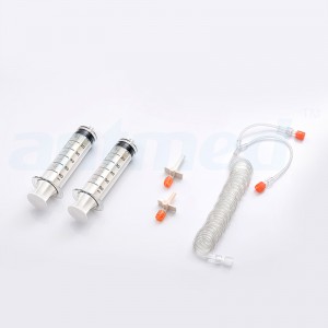 MR Syringe ឆបគ្នាជាមួយ Nemoto Sonic Shot MRI Contrast Injector