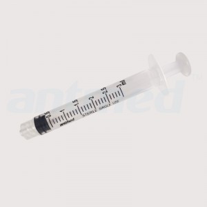 Luer-Locks de 3 ml de un solo uso para la vacunación contra el Covid-19