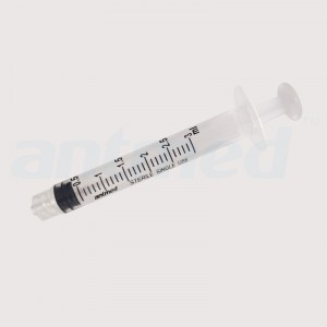 Luer-Locks za jednokratnu upotrebu od 3 ml za cijepljenje protiv Covid-19