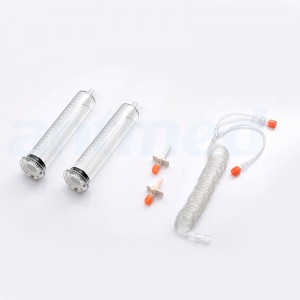 Syringe MR dakọtara na EZEM EmpowerMR Contrast Media Injector