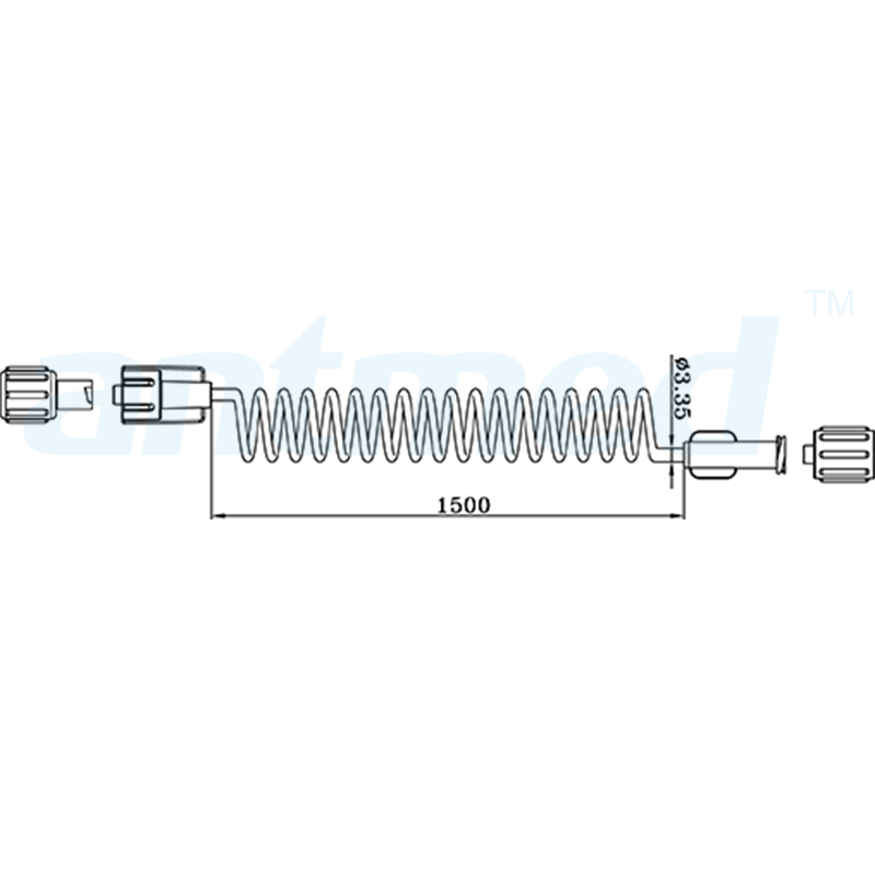 600101 150cm CT Coiled Tube for CT Injectors