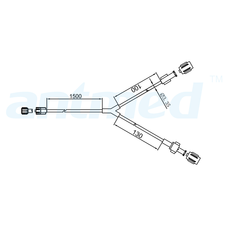 600122 150cm CT ڪول ٿيل ٽيوب سنگل چيڪ والو سان گڏ CT Injectors لاءِ استعمال ٿيل