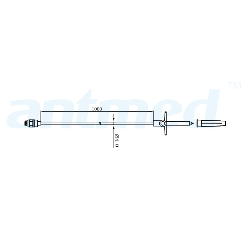 630100 Bộ chuyển ống thẳng 100cm