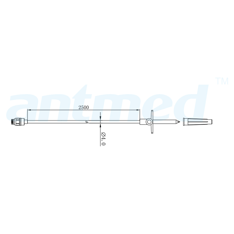 630250 250cm Straight Tube Transfer Set