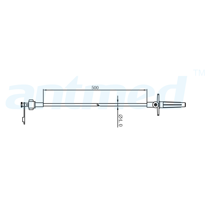 631050 50 სმ Straight Tube Transfer Set