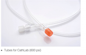 600PSI High Pressure Straight Tube, Linya ng Pasyente para sa Angiography Imaging